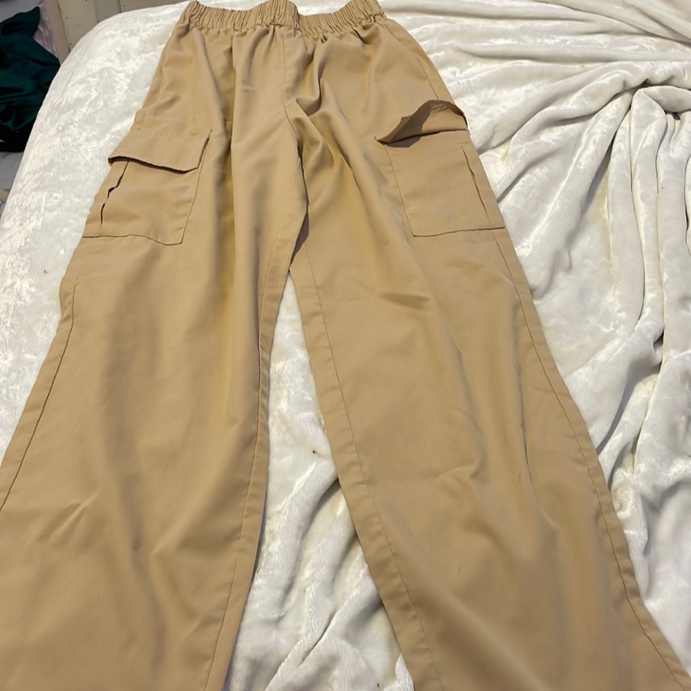 Tan Cargo Pants